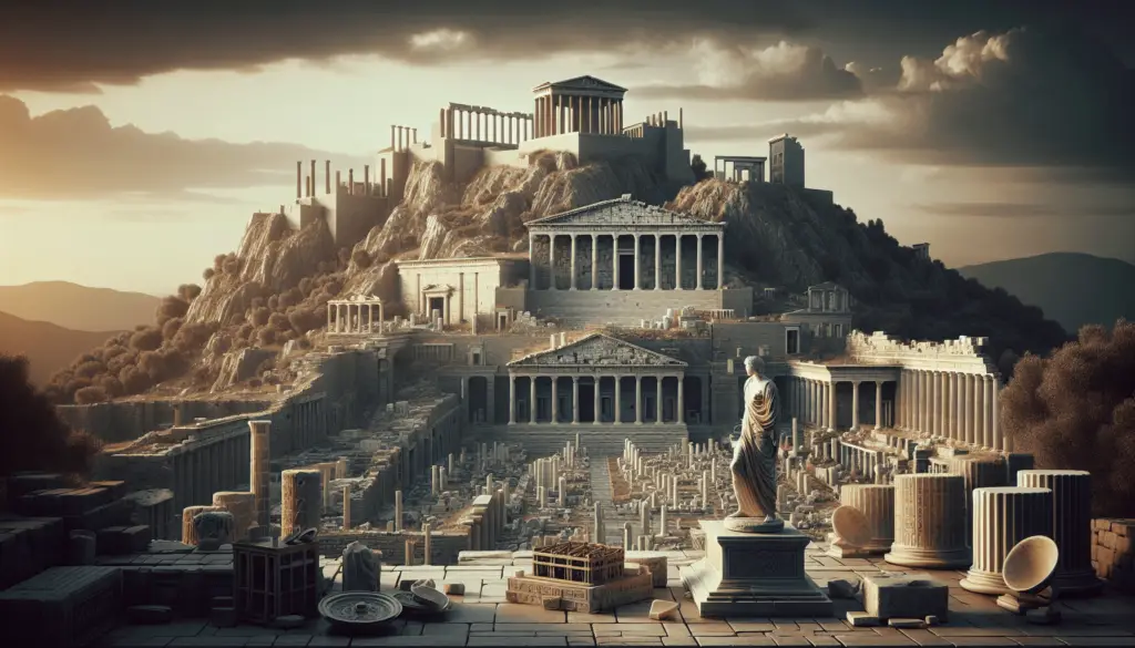 The Legendary City Of Pergamon And Its Ruins