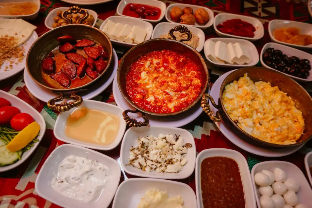 Turkish local cuisine