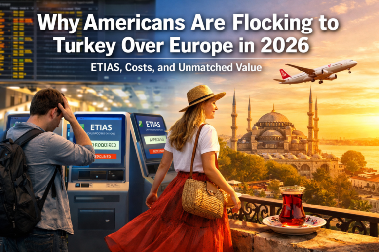 Why Americans Are Flocking to Turkey Over Europe in 2026: ETIAS, Costs, and Unmatched Value