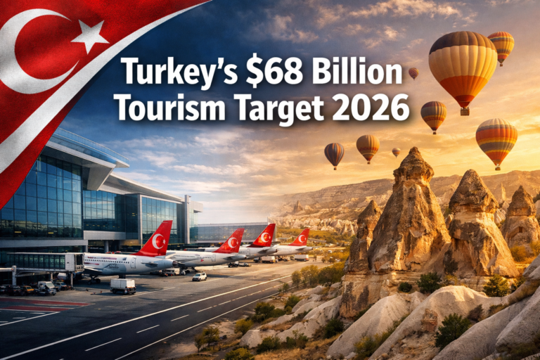 Turkey's $68 Billion Tourism Revenue Target 2026: Infrastructure Boom and Emerging Destinations Beyond the Classics