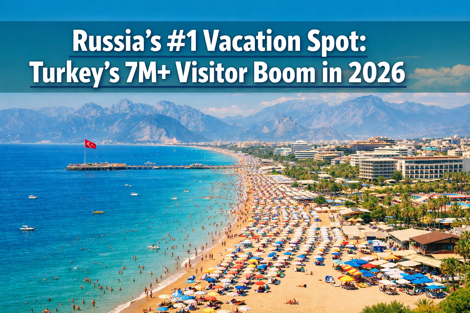 Turkey's Russian Tourism Dominance 2026: Why It's Now the #1 Spot for 7 Million+ Visitors and What It Means for Peak Season Crowds