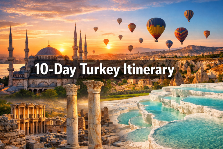 10-Day Turkey Itinerary: Istanbul, Cappadocia, Ephesus & Pamukkale