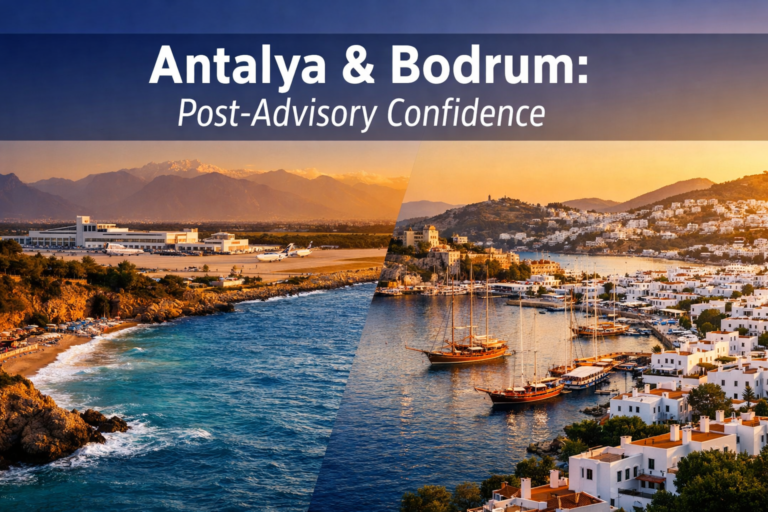 Antalya and Bodrum's Post-Advisory Confidence: What Travelers Need to Know About Safety, New Infrastructure, and Booking Trends