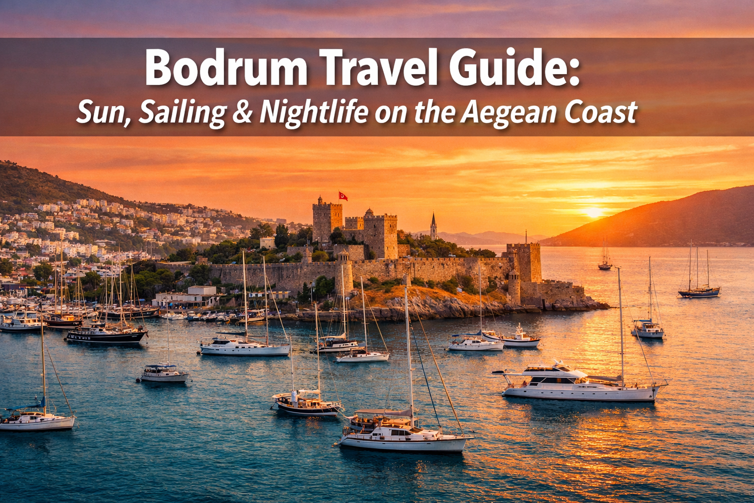 Bodrum Travel Guide: Sun, Sailing & Nightlife on the Aegean Coast