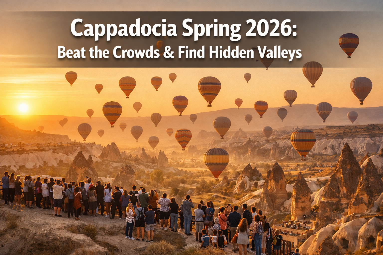 Cappadocia's Spring 2026 Visitor Surge: Avoiding Crowds, Best Times to Visit, and Hidden Valley Alternatives