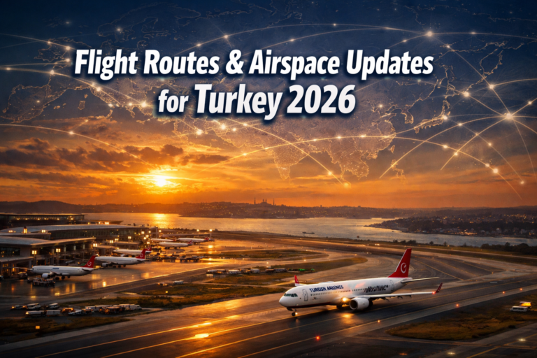 Flight Routes and Airspace Updates for Turkey 2026: Navigating New Terminals and Regional Tensions