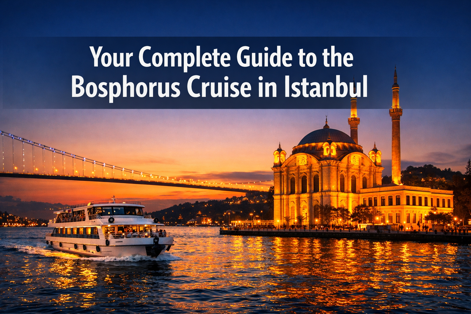 How to Take a Bosphorus Cruise in Istanbul: Tours, Tips & What to Expect