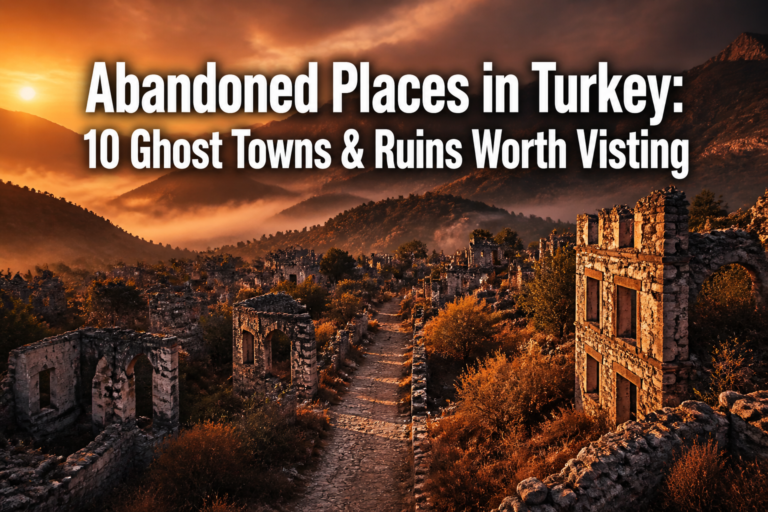 Abandoned Places in Turkey: 10 Ghost Towns & Ruins Worth Visiting
