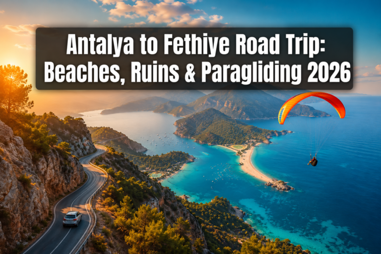 Antalya to Fethiye Road Trip: Beaches, Ruins, and Paragliding over Ölüdeniz in 2026