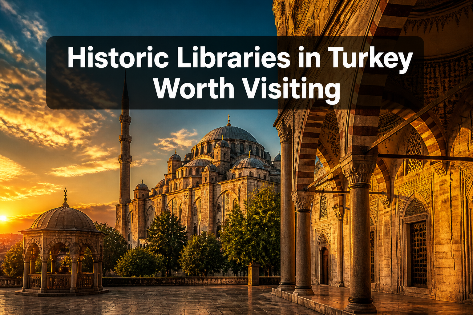 Historic Libraries in Turkey Worth Visiting: A Cultural Guide