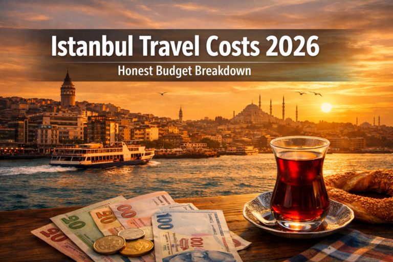 Istanbul Travel Costs 2026: Honest Budget Breakdown for Every Type of Trip