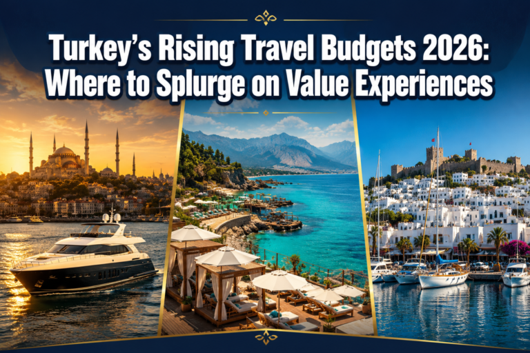 Turkey's Rising Travel Budgets 2026: Where to Splurge on Value Experiences in Istanbul, Antalya, and Bodrum