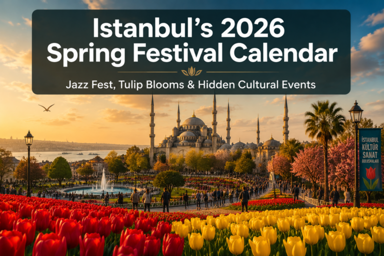 Istanbul's 2026 Spring Festival Calendar: Jazz Fest, Tulip Blooms & Hidden Cultural Events for Fewer Crowds