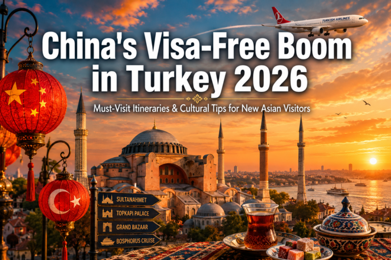China's Visa-Free Boom in Turkey 2026: Must-Visit Itineraries and Cultural Tips for New Asian Visitors