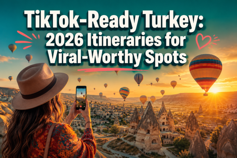 TikTok-Ready Turkey: Exact 2026 Itineraries for the Most Instagrammable and Viral-Worthy Spots