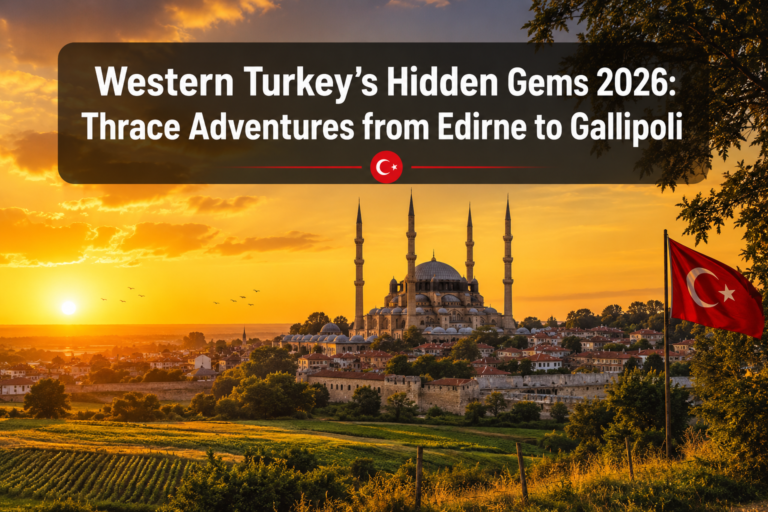 Western Turkey's Hidden Gems 2026: Thrace Adventures from Edirne's Mosques to Gallipoli's Untold Battlefields