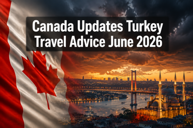 Canada Updates Turkey Travel Advice for June 2026 Amid Regional Tensions