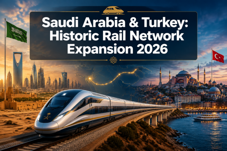 Saudi Arabia and Turkey Explore Rail Network Expansion in June 2026