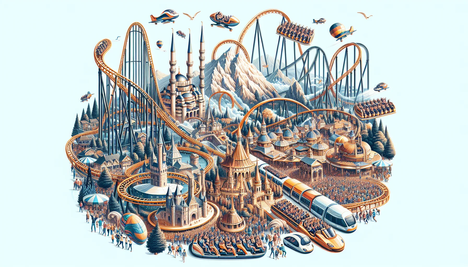 The Best Theme Parks For Thrill-Seekers In Turkey