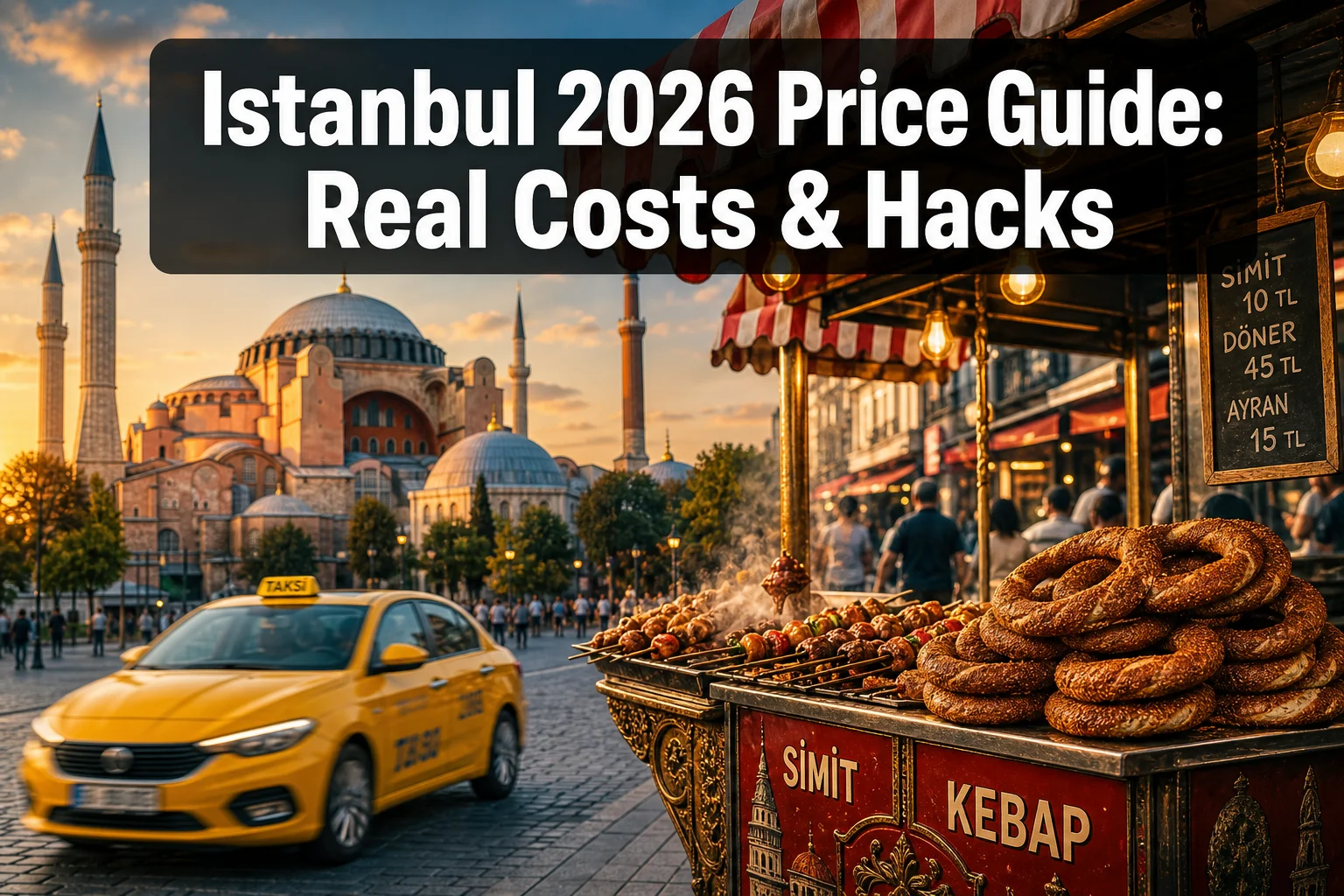 Istanbul 2026 On-the-Ground Price Updates: Hagia Sophia Fees, Street Food, Taxis, and Hotels – Real Costs and Hacks