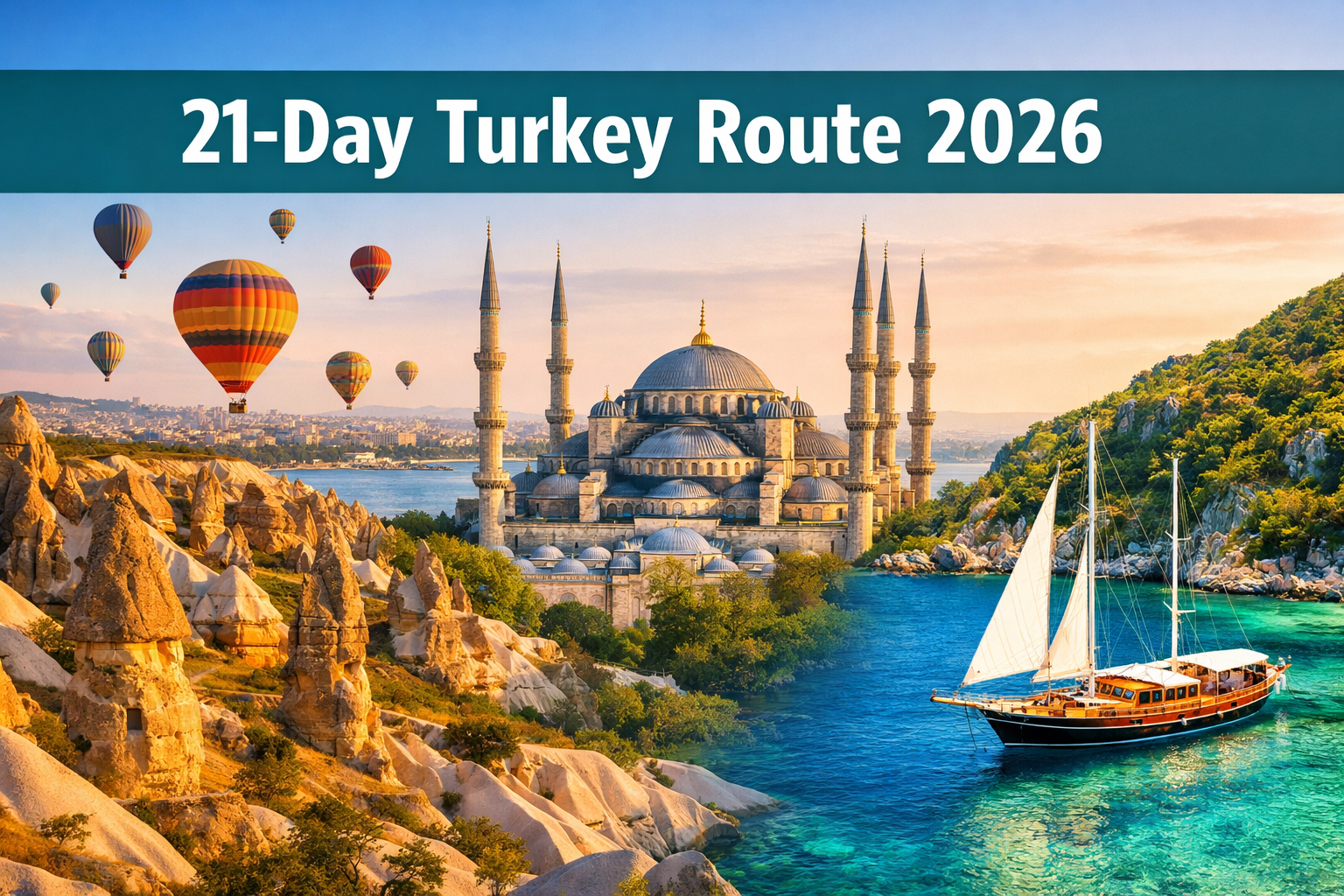 3-Week Turkey Itinerary: The Ultimate 21-Day Route (2026)