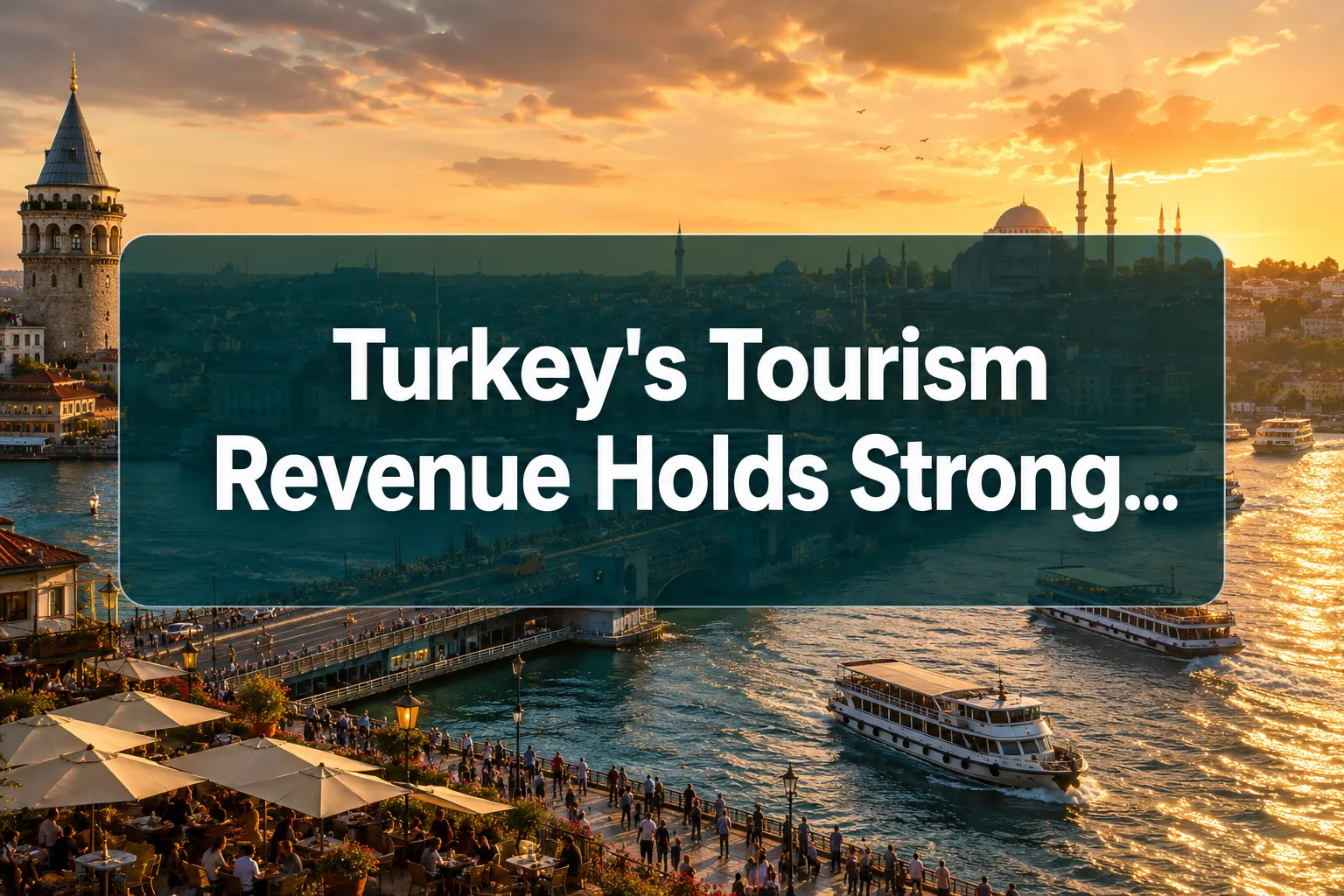 Turkey's Tourism Revenue Holds Strong Despite Mideast Conflict (August 2026)