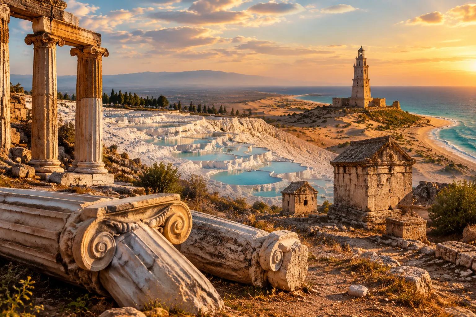 Archaeology Tourism Deep Dive 2026: Sardis, Hierapolis Necropolis, and Patara's Ancient Wonders Uncovered