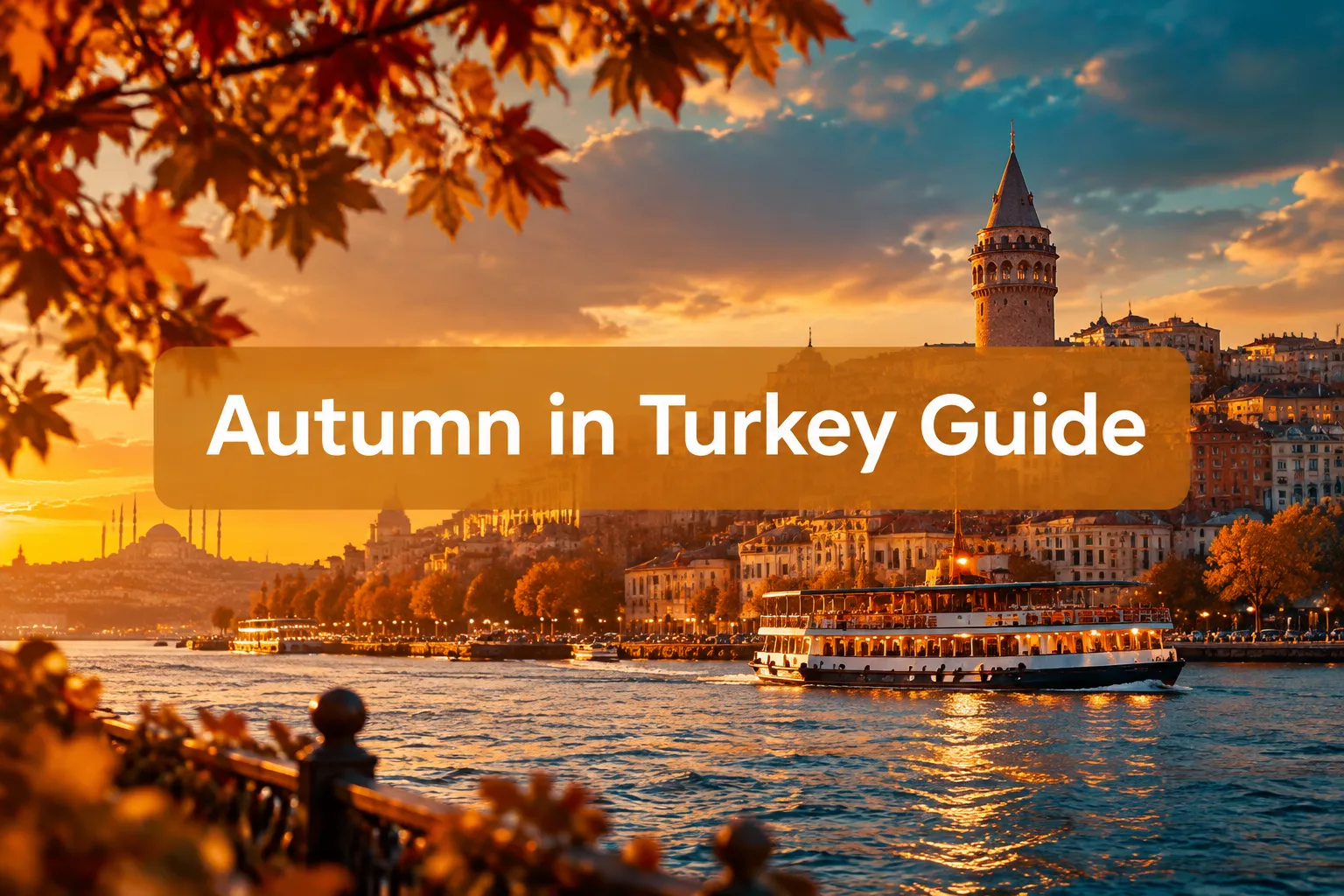 Autumn/Fall in Turkey Guide: Everything You Need to Know for 2026